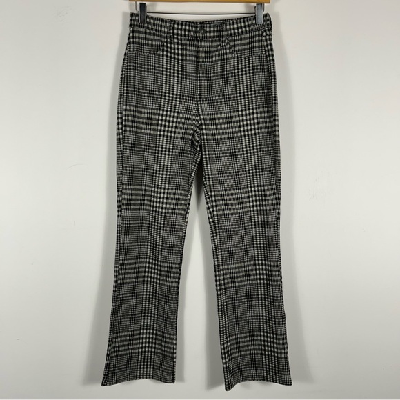 American Eagle Outfitters Monochrome Checkered Pants 8 long - Picture 3 of 11